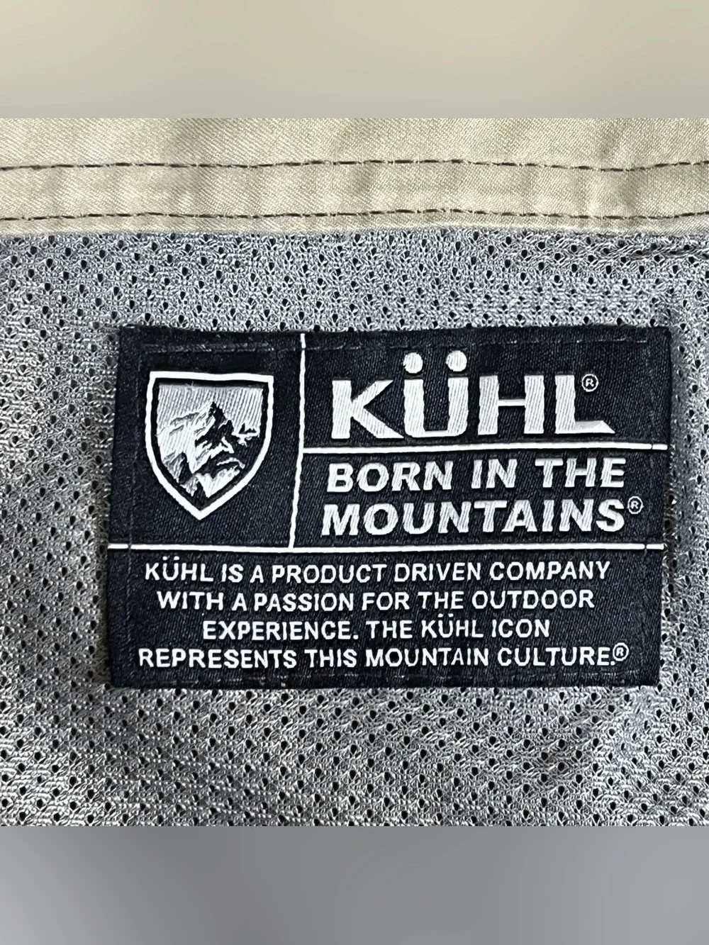 Kuhl Shorts Adult 33 Brown Renegade Short Pockets Hiking Outdoor Stretch Mens